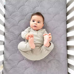 Materasso per mini culla Moonlight Grey, rigido, per 1 bambino
