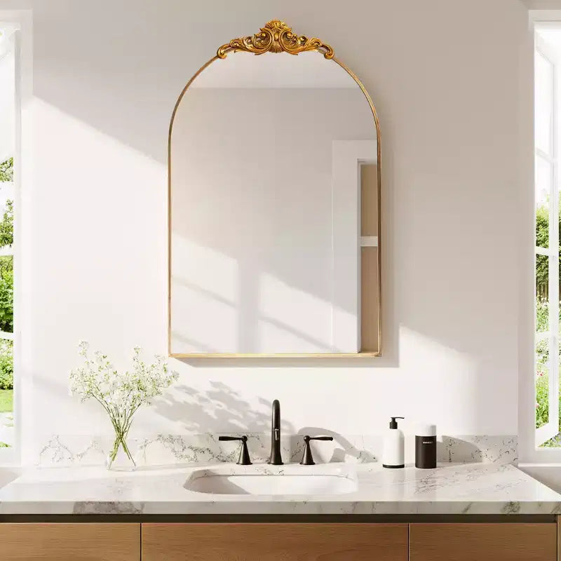 Dovelina Wall Medicine Cabinet Mirror Cabinet Multifunctional Wall-Mounted Mirrored Cabinet with Magnetic Doors