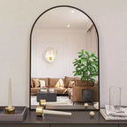 TUYOHW 24x36 Inch Wall Mount Bathroom Mirror,Modern Arched Wall Mount Vanity Mirror for Bathroom,Bedroom