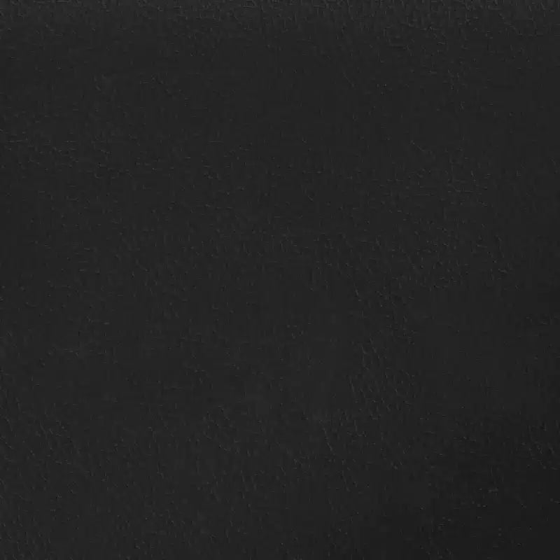 Struttura letto a piattaforma Twin XL in similpelle nera – Singola