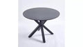Modern Dining Table Coffee Table Center Table Center Table Tea Table Sofa Table for Small Spaces, Easy Assembly, Matte Black