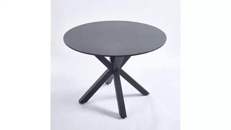 Modern Dining Table Coffee Table Center Table Center Table Tea Table Sofa Table for Small Spaces, Easy Assembly, Matte Black