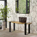 Marta Bench Natural - WyndenHall