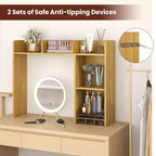 Libreria da scrivania a credenza beige/nera/marrone/grigia/naturale/noce/bianca – 1 persona