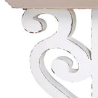 Tavolino da Caffè Rettangolare Ruggine – Struttura in Legno, Piano in MDF, 1–4 Posti a Sedere